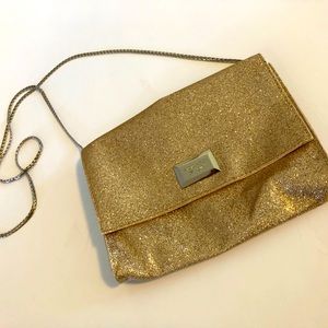 Sparkly gold purse